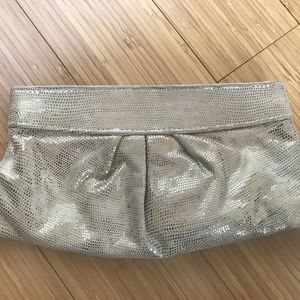 Laura Merkin Metallic Clutch